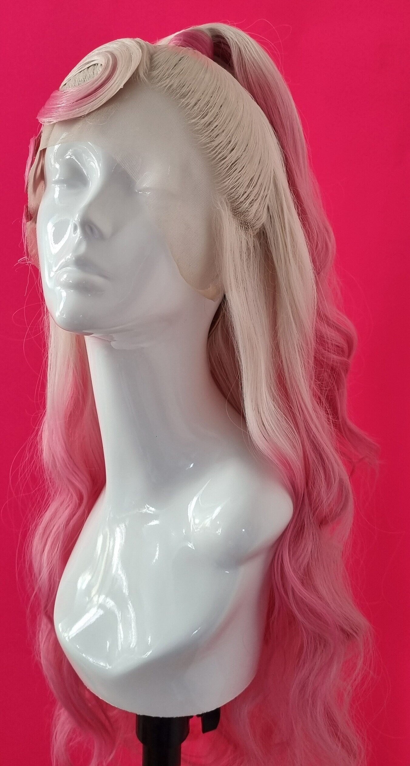 Miss Swirl - Pink and White