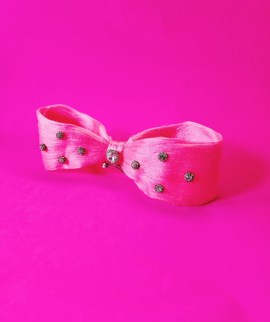 Large Handmade Bow Clip