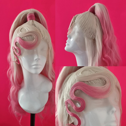 Miss Swirl - Pink and White