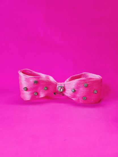 Large Handmade Bow Clip