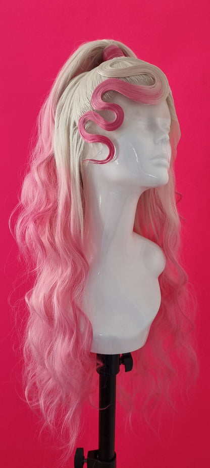 Miss Swirl - Pink and White
