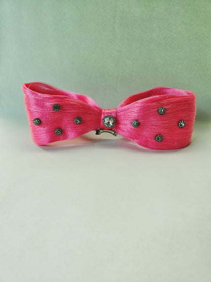 Large Handmade Bow Clip