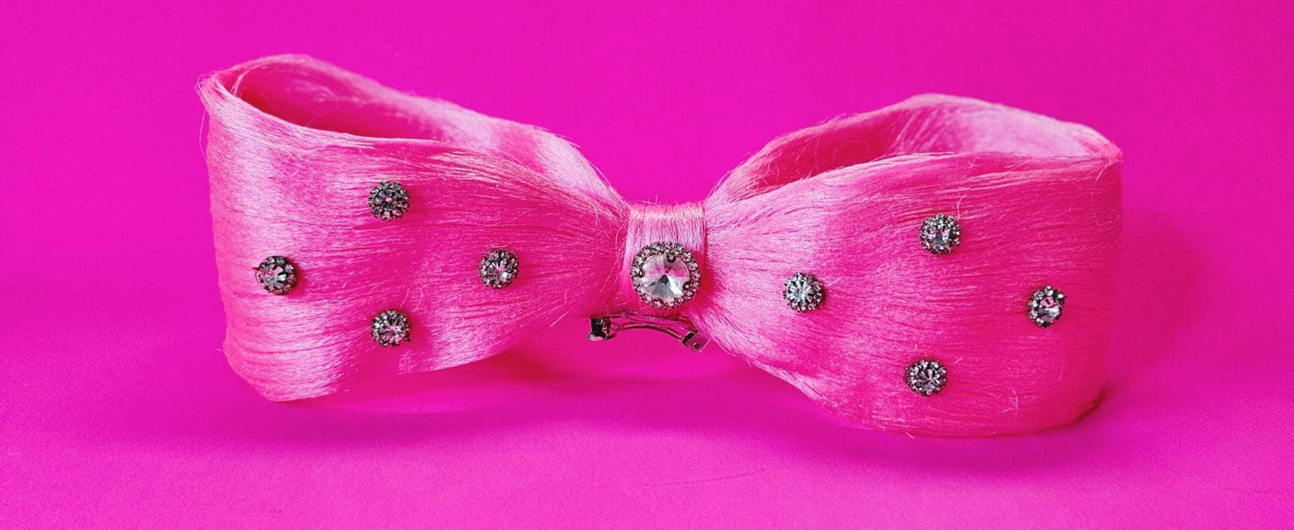 Large Handmade Bow Clip