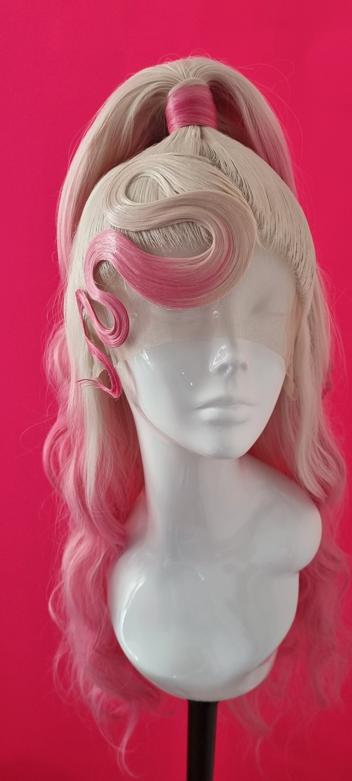 Miss Swirl - Pink and White