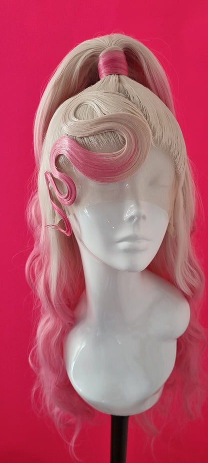 Miss Swirl - Pink and White